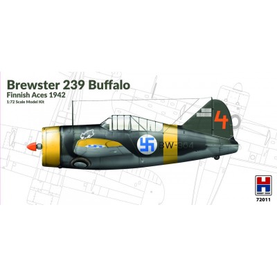 BREWSTER 239 BUFFALO - FINNISH AIR FORCE 1942 - 1/72 SCALE